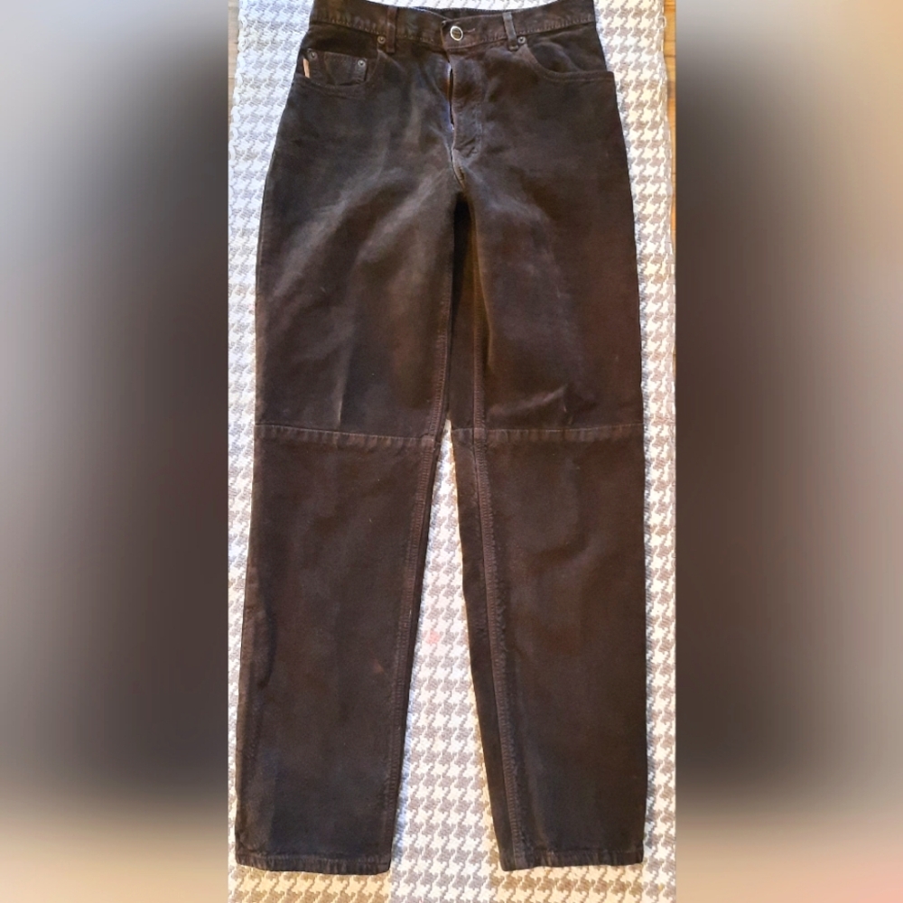Vintage Washable suede pants. Size 30